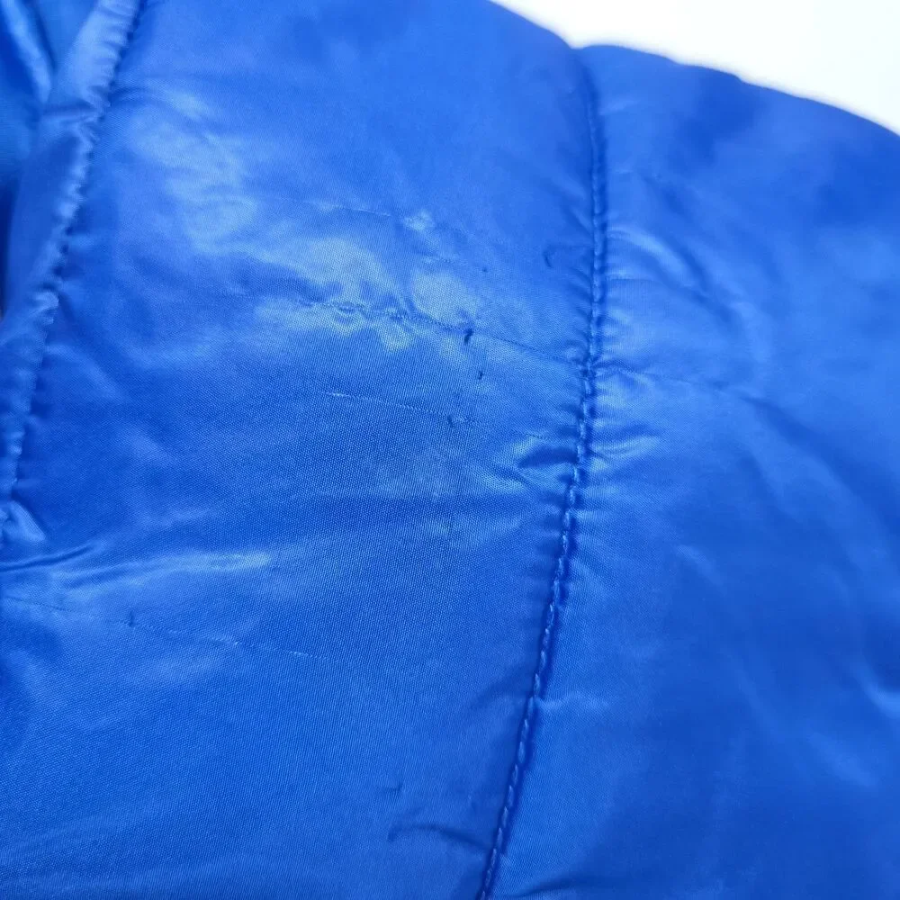 Calvin Klein Puffer Vest Boys Size 3T Blue Full Zip Pockets Layering Winter